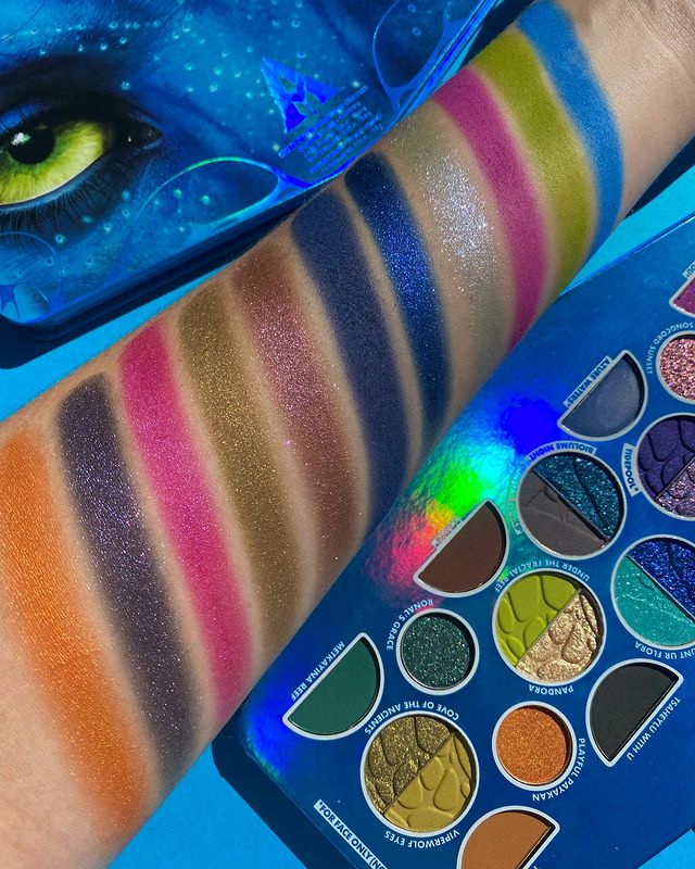 nyx professional makeup avatar suyun yolu renkli far paleti