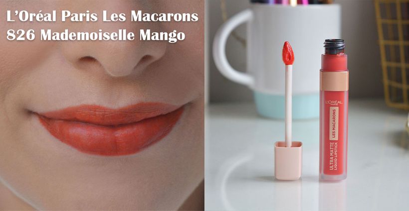 L’Oréal Paris Les Macarons 826 Mademoiselle Mango