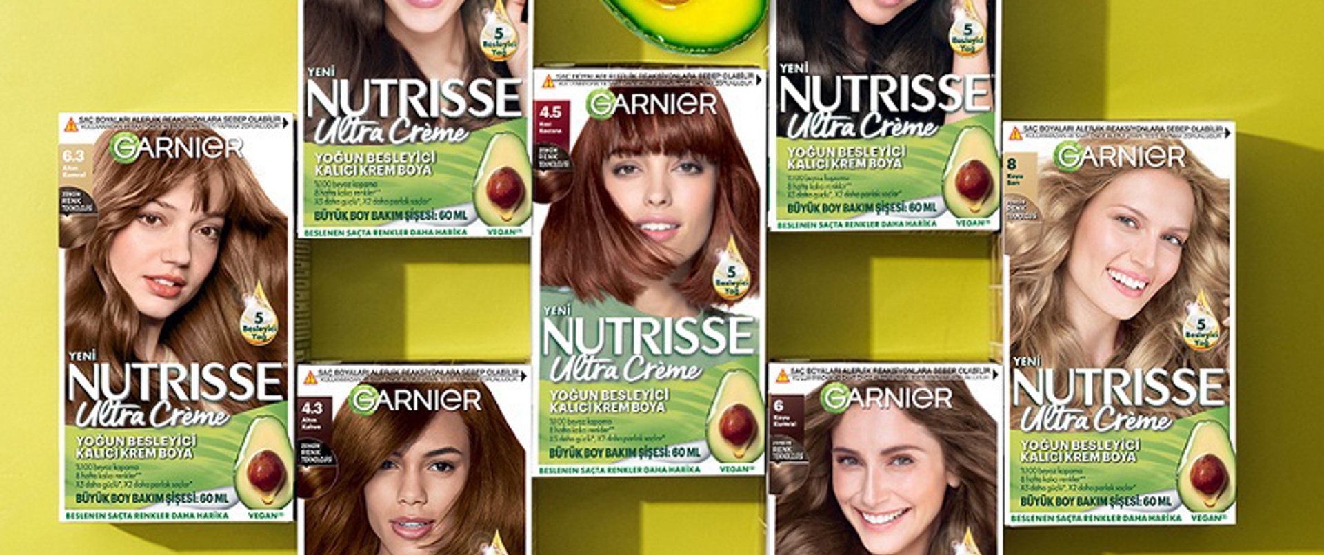 Deniyoruz: Garnier Nutrisse Saç Boyası!