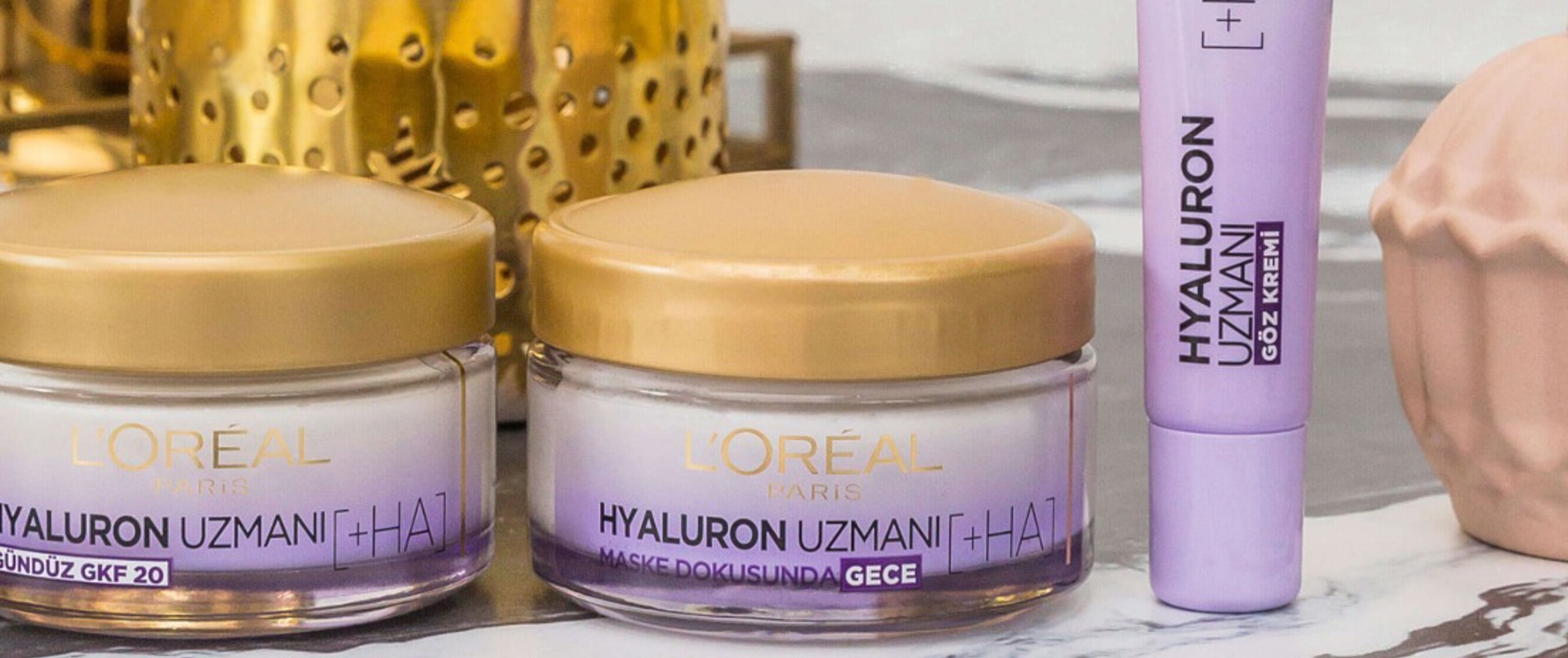 Deniyoruz: L'Oréal Paris Hyaluron Uzmanı Nemlendirici Krem Serisi