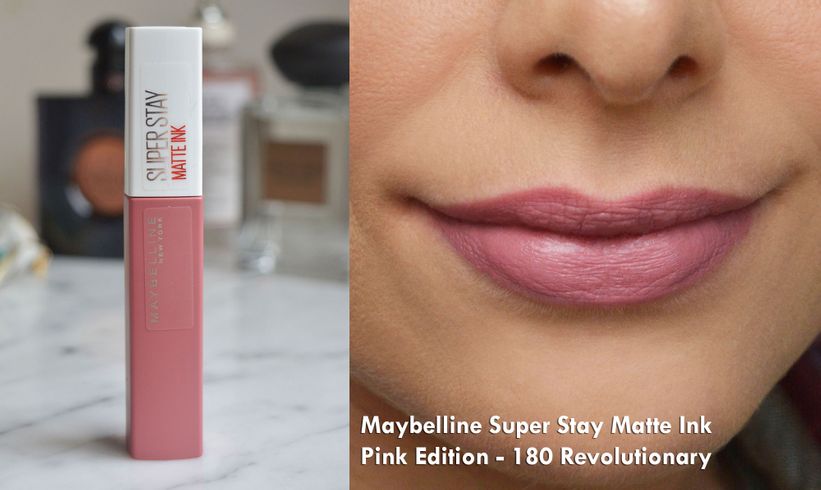 Maybelline Super Stay Matte Ink Pink Edition – 180 Revolutionary