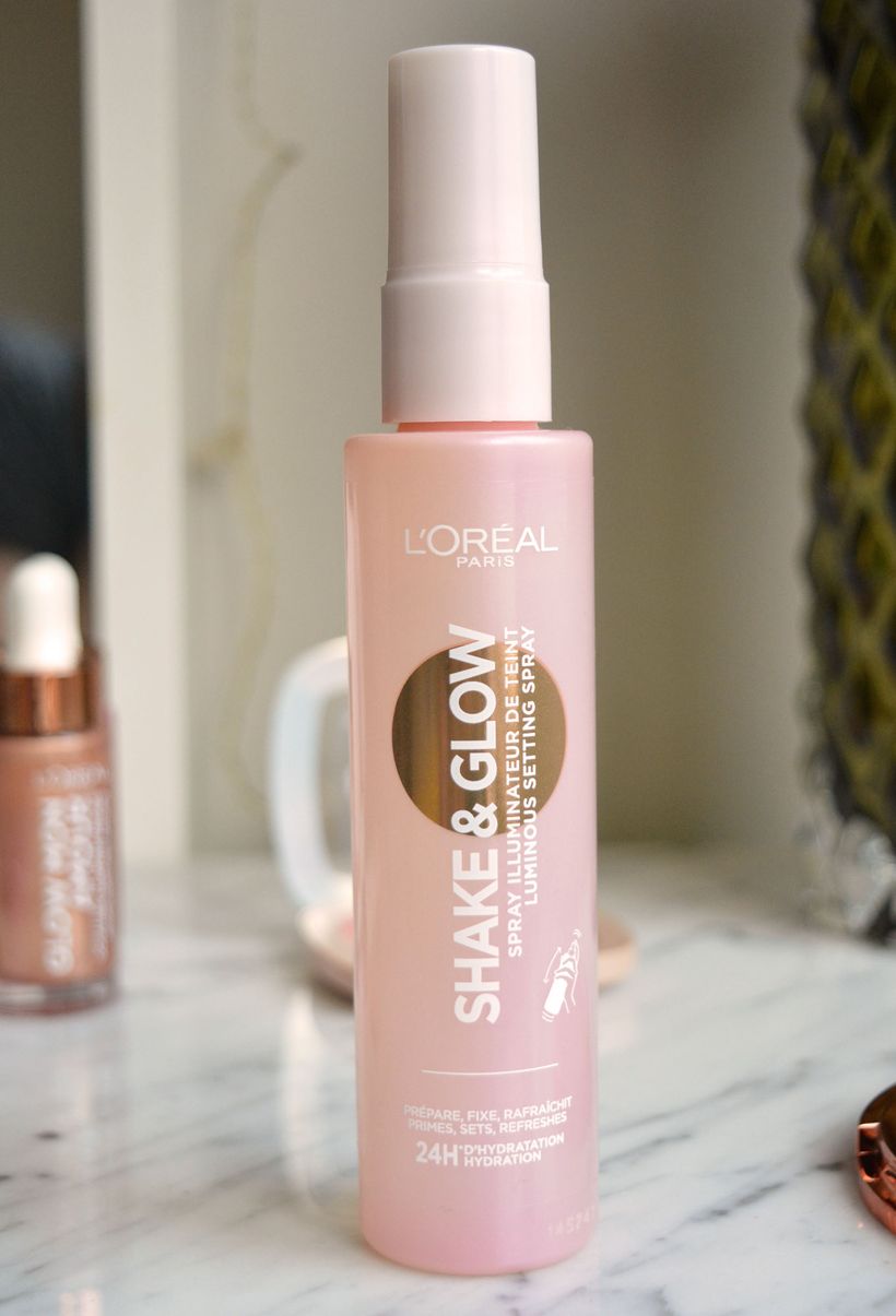 L’Oréal Paris Shake & Glow Aydınlatıcı ve Sabitleyici Makyaj Spreyi